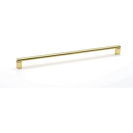 Alno A430-18 Vogue 18 Center To Center Luxury Modern Solid Brass Cabinet Handle / Drawer