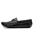thumbnail image 4 of Men's Casual Loafers Slip On Leather Shoes Lightweight Driving Shoes Moccasins Classic Penny Loafer Flats Boat Shoes, 4 of 10