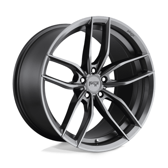 Niche 1Pc M204 Vosso 20X11 5X112 35Et 66.3Cb Matte Anthracite Wheel