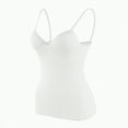 thumbnail image 5 of ORT Tank Top for Women with Built-in Bra Crew Neck Seamless Camisole Athletic Yoga Tops(White,XL), 5 of 5