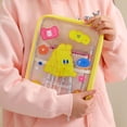 thumbnail image 1 of Funda de PVC transparente para tableta bolsa de almacenamiento portátil con Likrtyny dibujos animados para iPad bolso de mano, 1 of 5