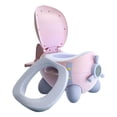 thumbnail image 2 of Bonito Asiento de Inodoro para Niños Pequeños, Asiento de Inodoro de Emergencia, Asiento de Inodoro Antideslizante, Cómodo Cojín de Asiento, Orinal Pa Rosado CUTICAT Asiento para niños, 2 of 8