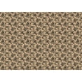 thumbnail image 1 of Ahgly Company Machine Washable Indoor Rectangle Transitional Dark Brown Area Rugs, 4' x 6', 1 of 7