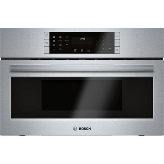 Bosch HMCP0252UC 800 Series 1.6 Cu. Ft. Convection Built-In Microwave - Stainless Steel