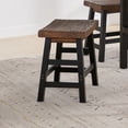 thumbnail image 4 of Alaterre Pomona Tabouret de Bar en Bois Récupéré 20"H, 4 of 5