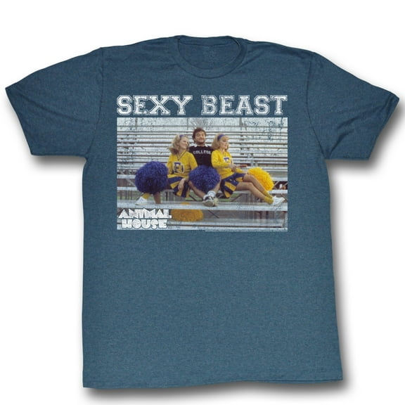 Animal House Sexy Beast Navy Adult T-Shirt