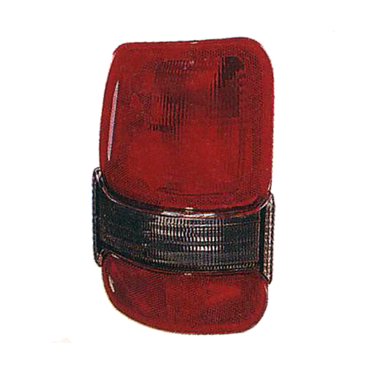 KAI New Standard Replacement Passenger Side Tail Light Lens And Housing, Fits 1994-2001 Dodge Fullsize Pickup