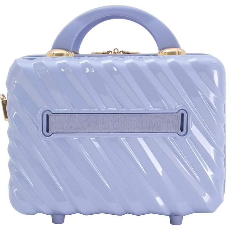 Marcy McKenna Hamptons Collection Hard Side Beauty Case Blue
