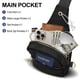thumbnail image 5 of Bolso bandolera VOROLO, grande, impermeable para mujeres y hombres, 5 of 7
