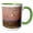 Green/White, variant on 3drose, Sandhill Cranes, Snow Geese, Birds, New Mexico - Us32 Ska0028 - Steve Kazlowski, 11oz Mug