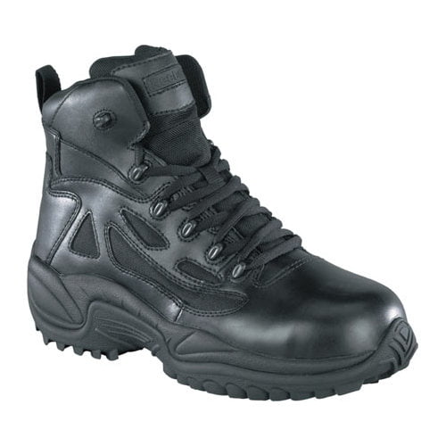 men's reebok 6 composite toe side zipper work boot rb8674