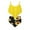 Other, variant on Cotonie Women's Two Piece Swimsuit Sexy Strap High Waisted Bikini Set Swimsuit Flounce Ruffle Top Tankini Bathing Swimwear Suits Printed Sunflower Swim Suit