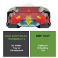 thumbnail image 4 of Simple Living Products Infrared Indoor Smokeless Grill | Grey | SLP-SG-001, 4 of 5