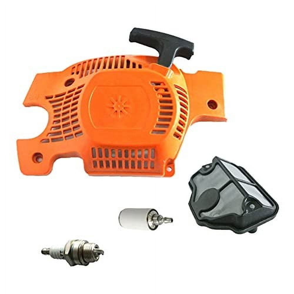 Outlier Backlash Pull Starter And Air Fuel Filter Kit for HS 36 41 136 137 141 142, Lawn Mower Parts & Accessories