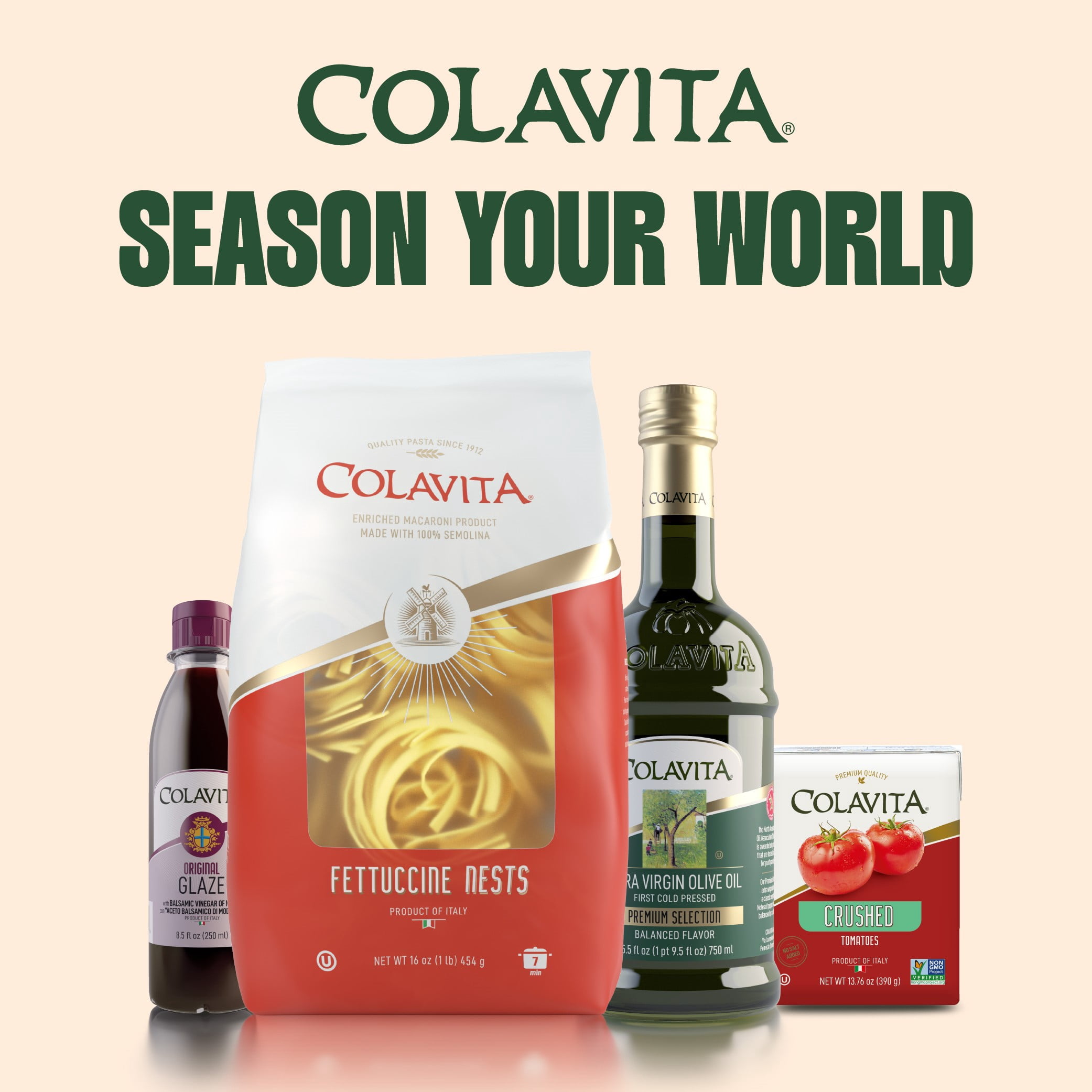 Colavita Gluten Free White Balsamic Vinegar, 17 Fluid Ounce Bottle