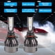 thumbnail image 5 of 2 uds 9006 HB4 60W luz blanca bombillas de faros delanteros de coche faro LED con controlador incorporado, 5 of 12