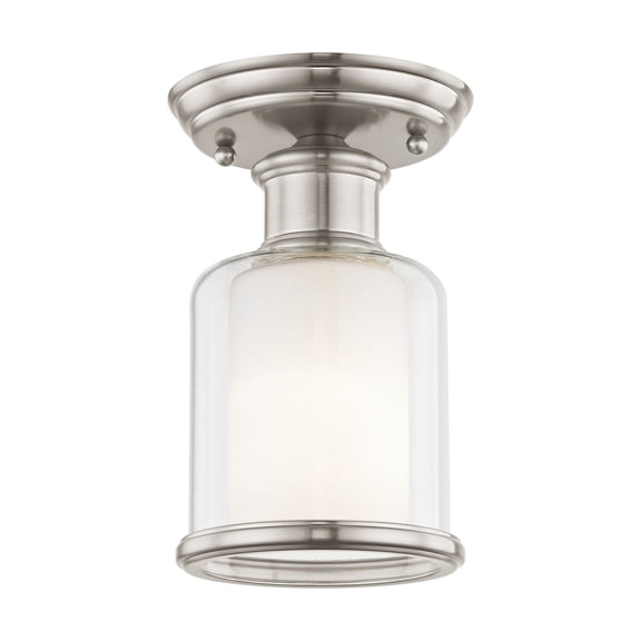 Livex Lighting - Middlebush - 1 Light Flush Mount in Traditional Style - 5.5