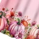 thumbnail image 3 of Cortina de baño con diseño de calabazas otoñales de acuarela con ramas doradas, hojas que caen, cosecha, día de Acción de Gracias, tela impermeable, lavable a máquina, con ganchos, 72" de ancho x 72", 3 of 5