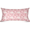 thumbnail image 2 of GZHJMY Cute Rabbit Cartoon Pink Eggs Zippered Velvet Pillowcases,Super Soft and Cozy Luxury Plush Pillow Case Bed Pillow Pillowcases,King Size 20x40 in Home Decor, 2 of 7