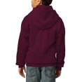 thumbnail image 2 of Kids Premium Pullover Hoodie Heavyweight Sweatshirt Kangaroo Pocket Long Sleeve Youth Junior, 2 of 6