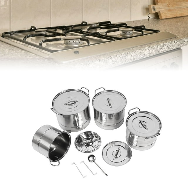 Cocina de Colocacia, Acero inoxidable, Juego de Óxido resistente a la Tapa para la cocina en el HOGAR