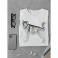thumbnail image 3 of Lovely Alaskan Malamute Dog Tee Men's -Image by Shutterstock, 3 of 4