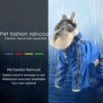 thumbnail image 3 of Topumt Dog Raincoat, 100% Waterproof Dog Warm Jacket for Fall Winter, Rainproof Coat with Reflective Stripes for Medium Large Dogs, 3 of 7