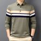 thumbnail image 3 of Sudaderas masculinas, polos casuales para hombre, jersey holgado, talla XXL, manga larga, con cuello, venta social, elegante, alta marca, elasticidad, talla XL, 3 of 4