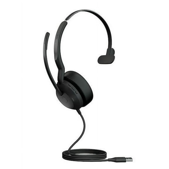Jabra 25089899999 Evolve2 50 USB-A - Supra-aural - Black - Mono Headset