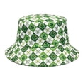 thumbnail image 1 of Bucket Hat For Leisure and Outdoor Festivities Floral -Pattern Sun Shield Cap Reversible Holiday Party Accessory for Year-Round Wear, 1 of 2