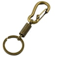 thumbnail image 2 of GARENDE 6xKeychain Carabiner Buckles Spring Snap Hooks Swivel Key Holder Clip Gold, 2 of 7
