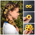 thumbnail image 2 of Pinzas para el cabello Vhermosa 15 piezas girasol diadema y horquillas, 2 of 7
