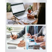 STAGEEK Black Gel Pens GX3, 12Pcs Fine Point Smooth Writing Pens with 3 Extra Refills, Quick Dry Black Ink Pens for Journaling, Writing, Office, Note Taking, Nurse Aesthetic