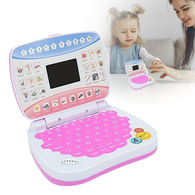 IMENGL Vaguelly Music Children Toys Child Laptop Computers Electronic Component LED Laptop Machine Portable Early Classifying,Education Materials,Humanizing Education,Illiberal Education,Mastery Edu