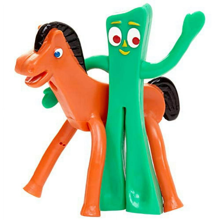 NJ Croce Gumby & Pokey Mini Bendable Pair - Walmart.com
