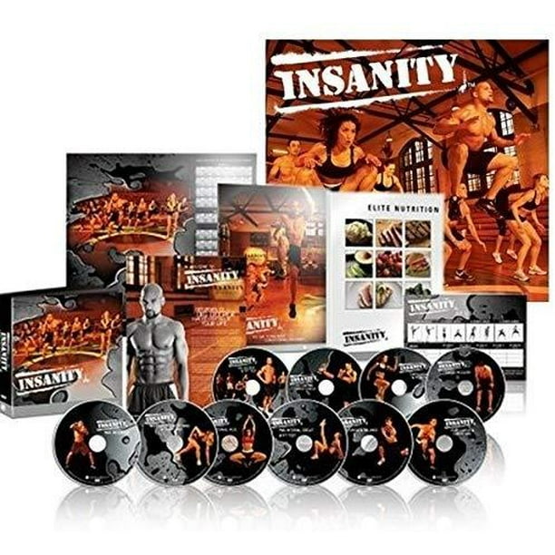 INSANITY 60 Days DVD Workout Base Kit 