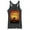 Black Heather, variant on Women's Lion King Pride Rock Movie Poster  Racerback Tank Top Black Heather X Small