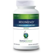 Enzyme Science Myomend | Muscle & Joint Support | Formulated with Bromelain and Rutin | Enzyme Health Supplement | Vegan and Kosher, 60 Servings