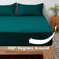 thumbnail image 5 of Queen Size Waterproof Mattress Protector - Soft Breathable Queen Bed Waterproof Mattress Cover, Noiseless, Washable Cooling Mattress Pad - Fitted with Stretchable 18 inches Deep Pocket, 5 of 11