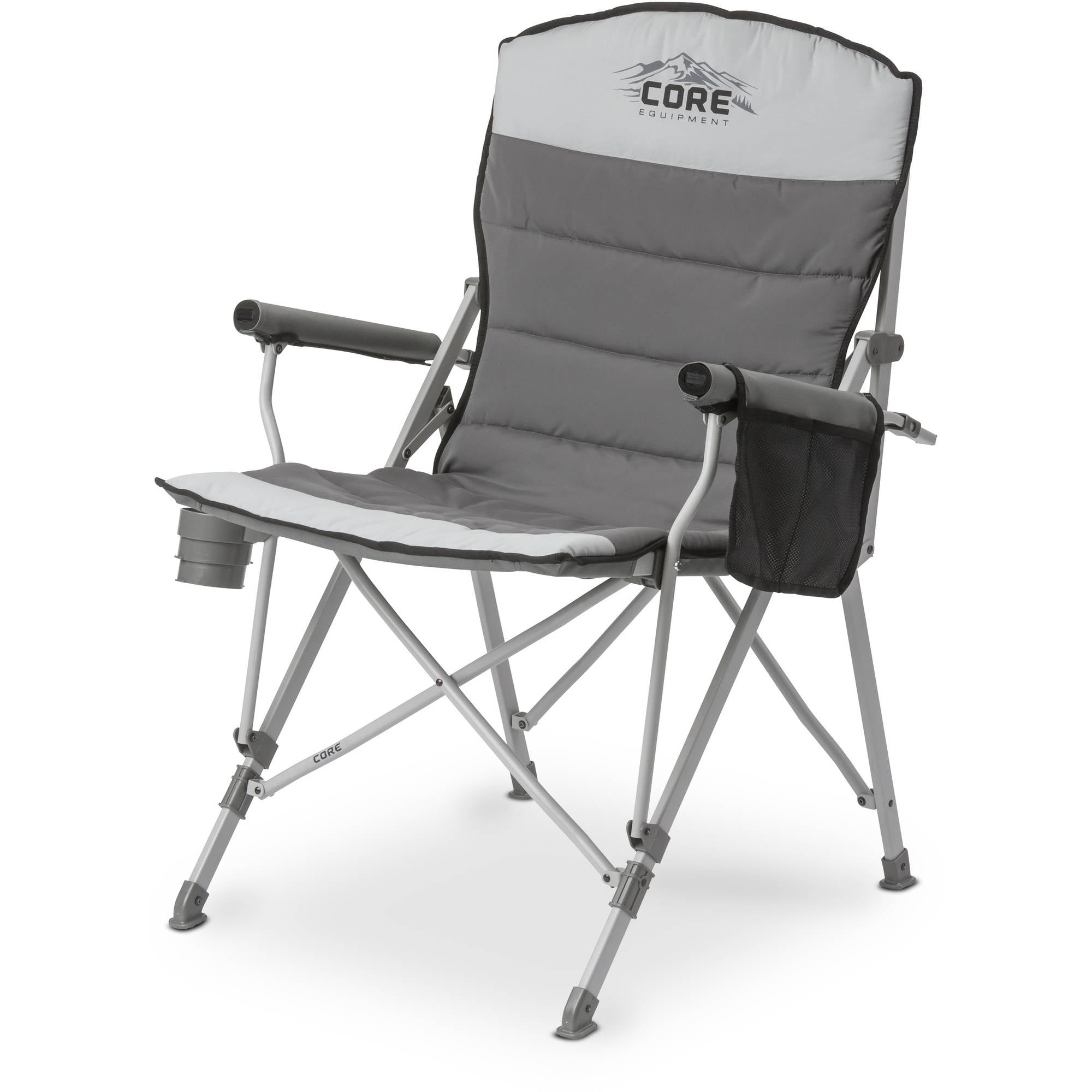 Ozark Trail Bungee Mesh High Back Chair With Swivel Cup Holder