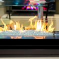 thumbnail image 4 of miduoudo-10 pounds Fire Glass for Propane Gas Fire Pit, 1/2-Inch High Luster Fireplace Glass Rocks for Fire Pit Table, Crystal, 4 of 4