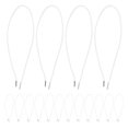 thumbnail image 1 of CTIRCHIU 50Pcs Soft White Elastic String with Metal Ends Stretchy Elastic Rope for Masks Bracelets and DIY, 1 of 8