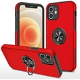 thumbnail image 1 of [PST] iPhone 11 Ring Case, Hybrid Magnetic Kickstand Case Cover with Invisible Ring Stand, 1 of 5