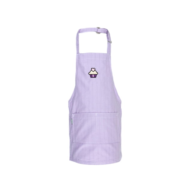 Mandil Delantal para niños de 2 a 6 años para cocinar, pintar, manualidades Morado MASHO MN01MO