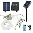 thumbnail image 2 of Birdeem Outdoor Tent Light Beach Sun Shading Solar Clip Umbrella Light 8-Mode Clip and Ground Plug Usb Charging, 2 of 9
