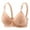 Black, variant on Women's Wireless Bra Full Coverage Plus Size Bra No Underwire Comfortable Breathable Bra Underwear Push Up Bras Daily Wear Comfort Bra s