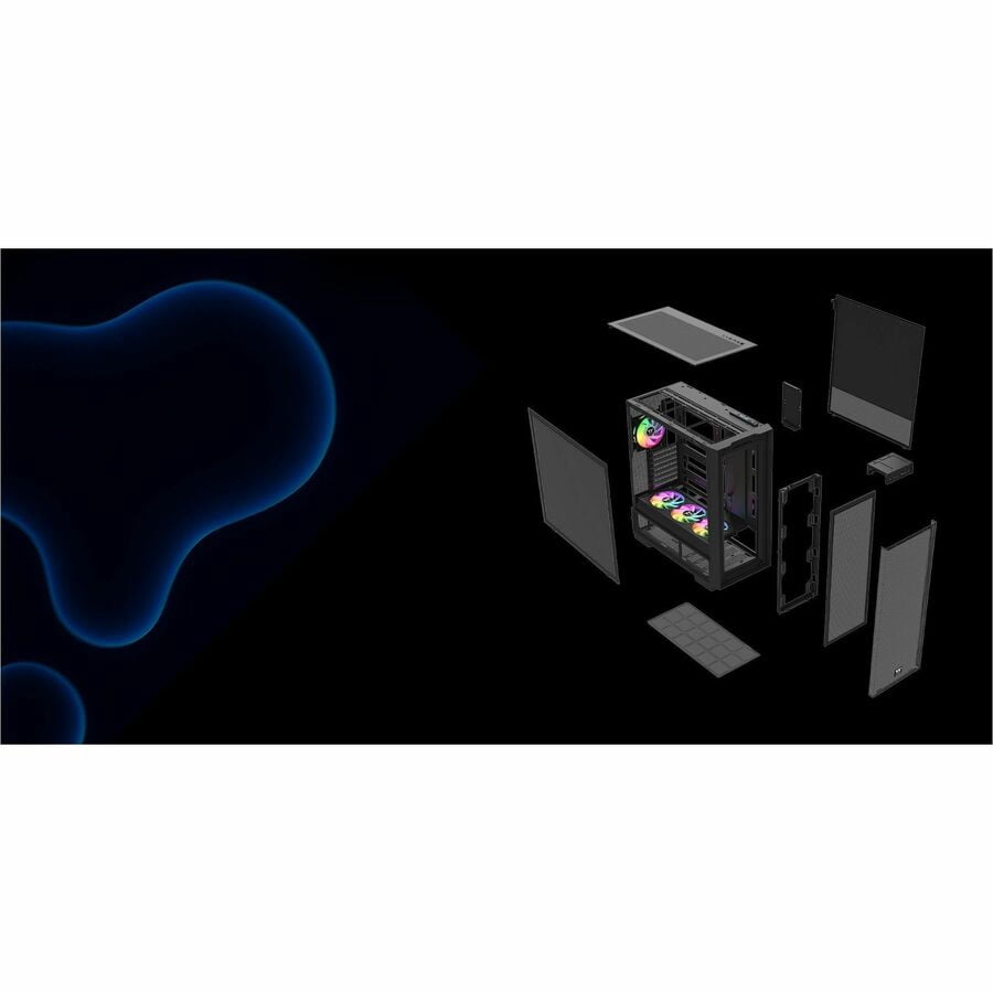 Thermaltake S380 TG ARGB Mid Tower Chassis