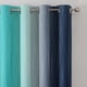 thumbnail image 4 of Cortinas Estelar Textiler 132 x 260 cm, azul marino, verde azulado y degradado, 4 of 9