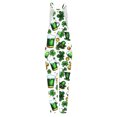 thumbnail image 5 of Styesk Pantalons pour Femmes Combinaisons Sans Manches Amples en Lin Jambes Larges, 5 of 5