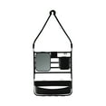thumbnail image 6 of Bath Bliss Deluxe Flex Plastic 1 Shelf Adjustable Shower Caddy, Matte Black, 6 of 7